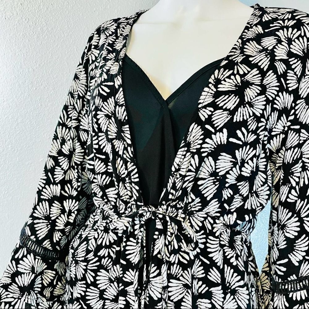 Blue Island Cardigan Abstract Large - Picture 2 of 12